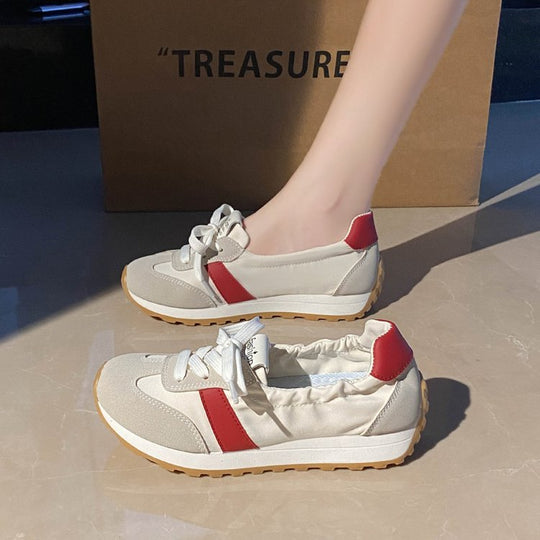 Damen Sportliche Freizeit-Sneaker mit atmungsaktiver Konstruktion und modernem Design EB