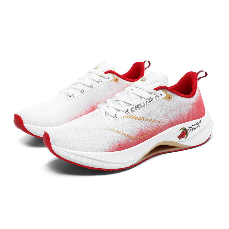 Damen Sportliche Laufschuhe mit atmungsaktiver Mesh-Oberfläche und dynamischem Dämpfungssystem EB