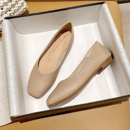 Damen Komfortable Ballerinas mit schickem Design und bequemem Fußbett EB