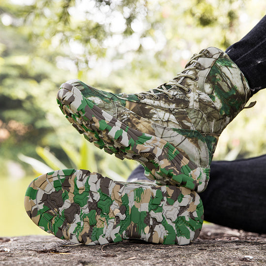 Damen Outdoor-Wanderschuhe mit atmungsaktivem Obermaterial und rutschfester Sohle EB
