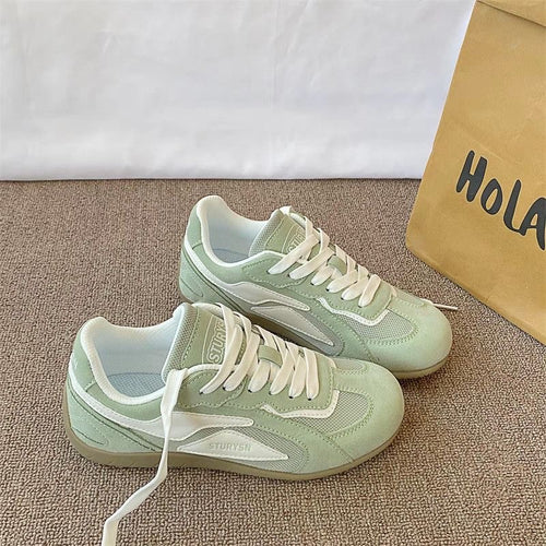 Damen Sneakers mit hochwertiger Wildleder-Oberfläche und bequemer Dämpfung EB