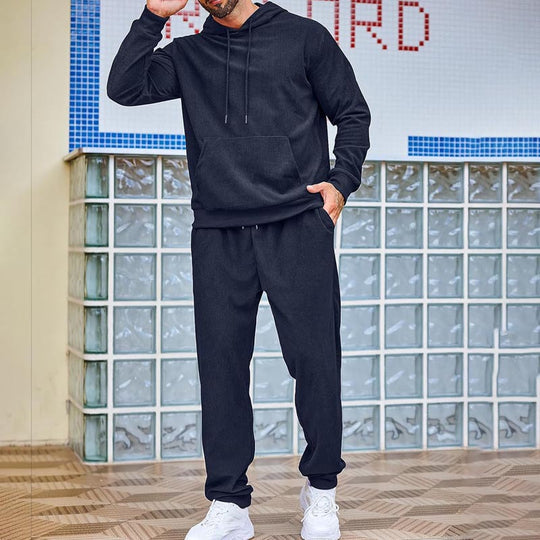 Herren Kapuzenpullover und Jogginghose Set EB