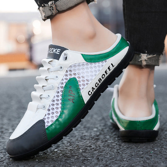 Damen Sportliche Atmungsaktive Sneaker mit rutschfester Sohle EB