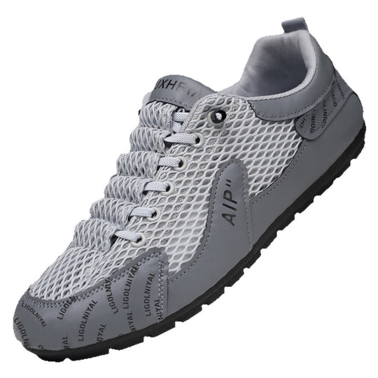Damen Atmungsaktive und leichte Sport Sneakers mit flexibler Laufsohle EB