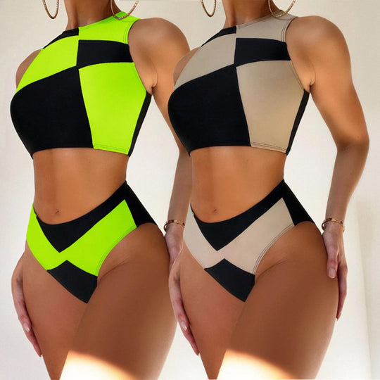 Damen High-Waist Bikini-Set EB
