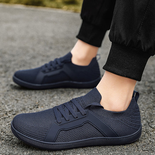 Herren nan urbaner Strick-Freizeit-Sneaker mit elastischem Schlupfschaft, thermoplastischer Seitenverstärkung und stoßdämpfender Leichtlaufsohle EB