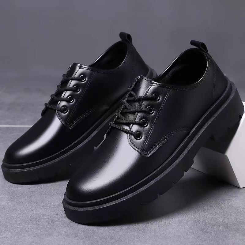 Herren Leder Schnürschuhe EB