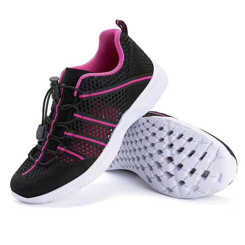 Damen Atmungsaktive Sport-Sneaker mit flexibler Schnürtechnologie EB