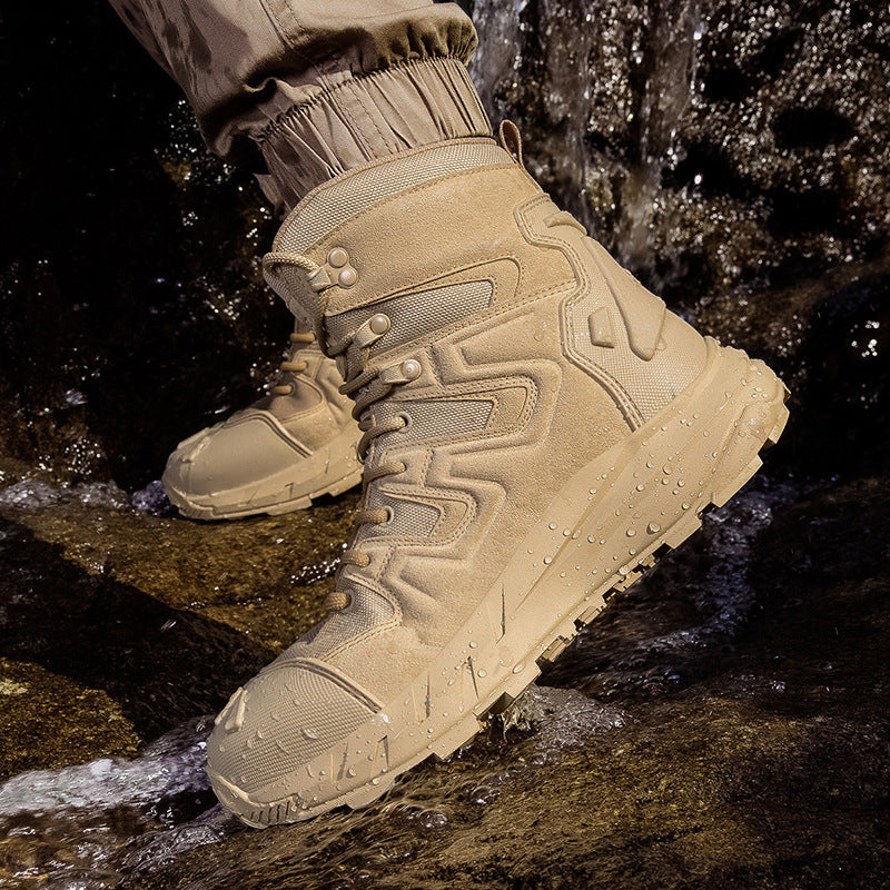 Damen Hochleistungs-Wanderstiefel mit rutschfester Sohle und atmungsaktivem Obermaterial EB