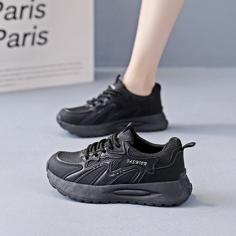 Damen Lauf-Sneakers mit gepolsterter Sohle und atmungsaktiver Mesh-Oberfläche EB