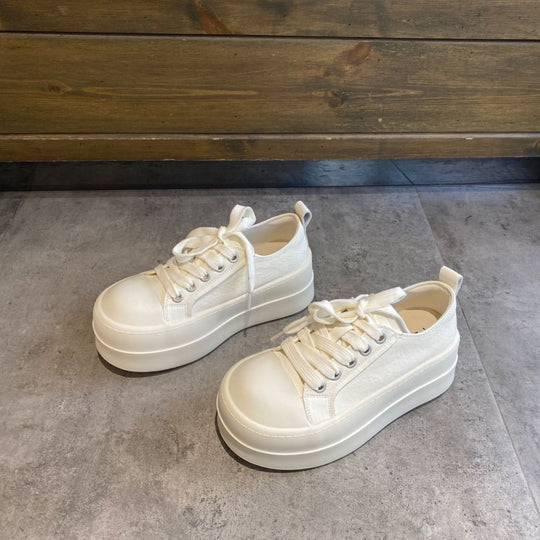 Damen Plateau-Sneaker mit robuster Gummisohle und komfortabler Dämpfung EB