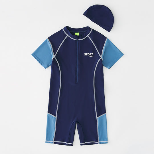 Damen Schwimmanzug mit UV-Schutz und Reißverschluss EB