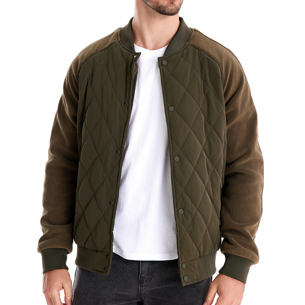 Herren Steppjacke mit modernem Design und praktischen Taschen EB