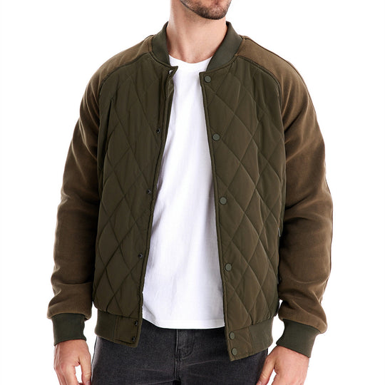Herren Steppjacke mit modernem Design und praktischen Taschen EB
