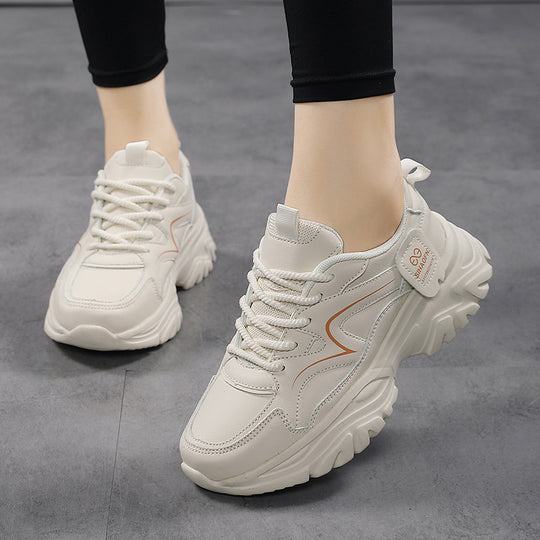 Damen Sportliche Retro Sneakers mit komfortabeler Dämpfungstechnologie EB
