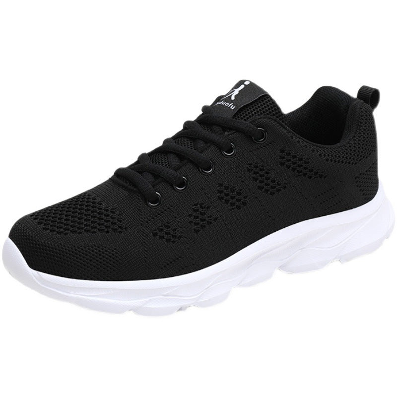Damen Sportliche Lauf-Sneaker mit atmungsaktiver Mesh-Oberfläche EB