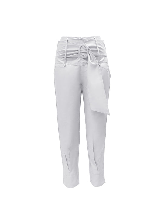 Damen Modische Culotte mit eleganter Schleifenoption EB