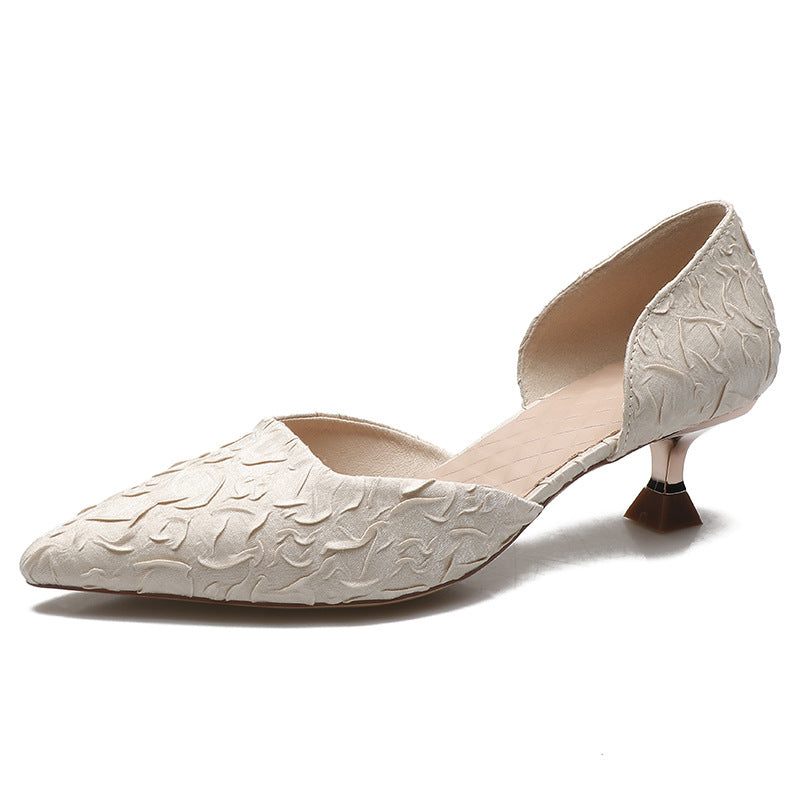 Damen elegante spitze Absatzschuhe EB