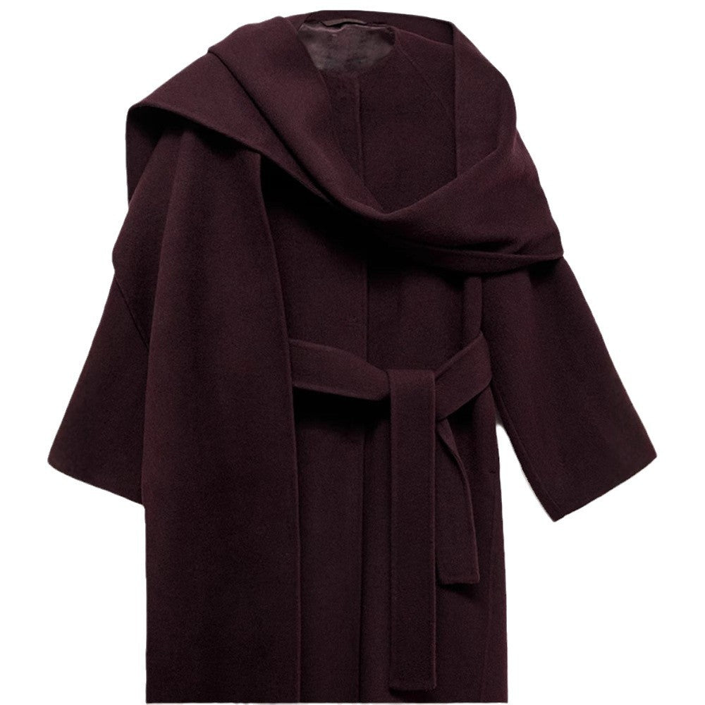Damen elegante und vielseitige Poncho-Jacke EB