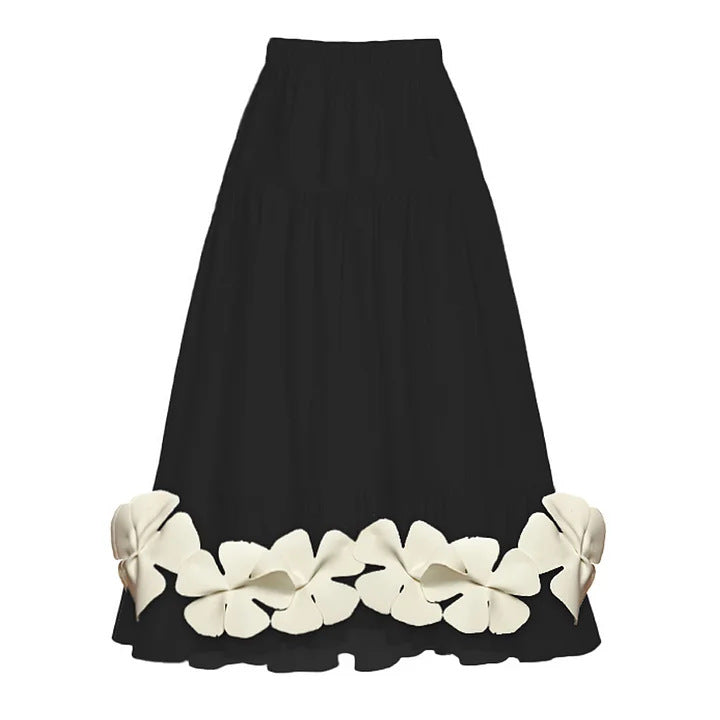 Damen eleganter Badeanzug mit floralem Design EB