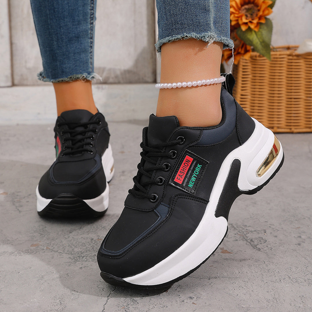 Damen modische Sneakers mit dämpfendem Luftpolster EB