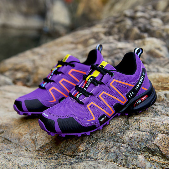 Damen Trail- und Freizeit-Sneaker mit verstärktem Halt EB