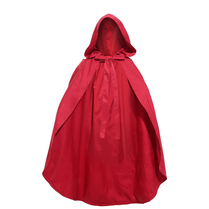 Damen nan traditionelles Bauernmädchenkleid mit Spitzenschürze und Kapuze EB