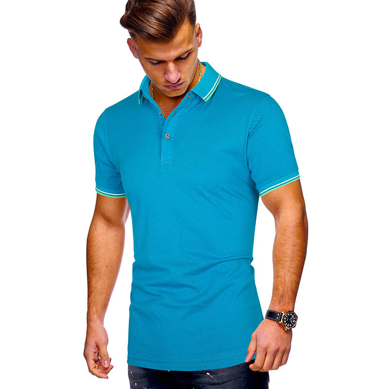Herren Poloshirt mit modernen Akzenten EB