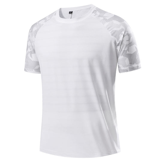 Herren nan atmungsaktives Funktionsshirt mit Raglanärmeln und Tarnmuster EB