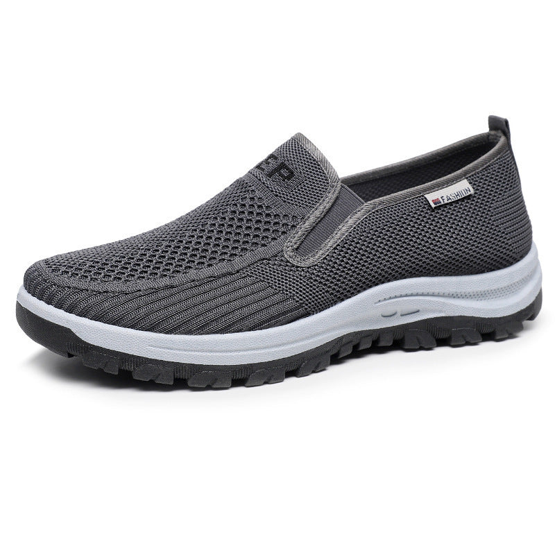 Damen Atmungsaktive Slip-On Sneakers mit rutschfester Sohle EB