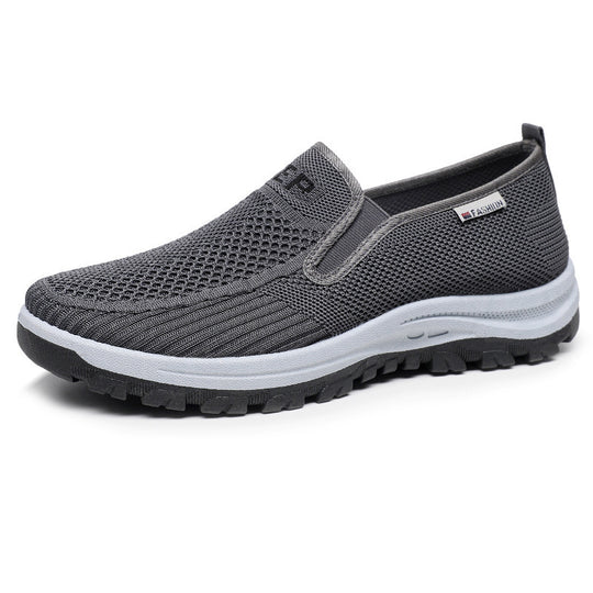 Damen Atmungsaktive Slip-On Sneakers mit rutschfester Sohle EB