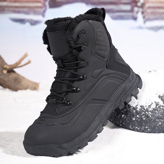 Damen Winter-Wanderschuhe mit isolierendem Fleece-Futter und rutschfester Sohle EB