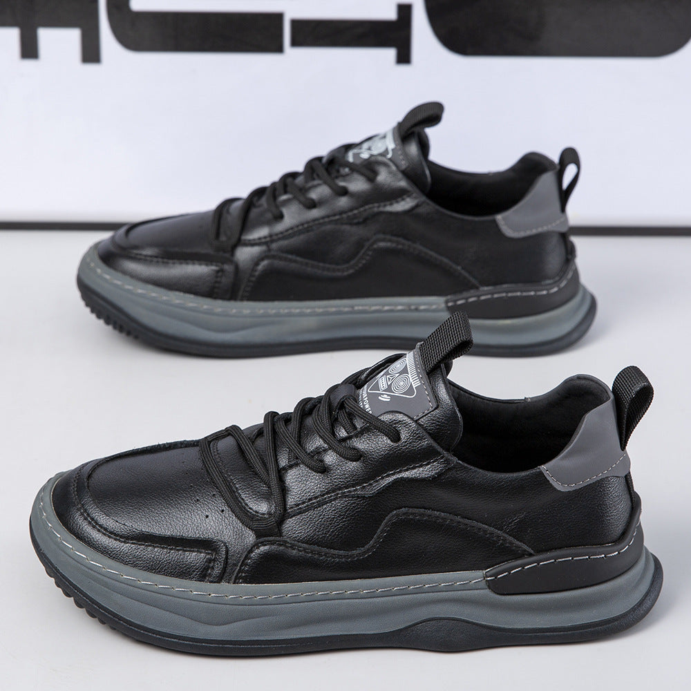 Damen Sportliche Ledersneaker mit komfortabler Sohle EB
