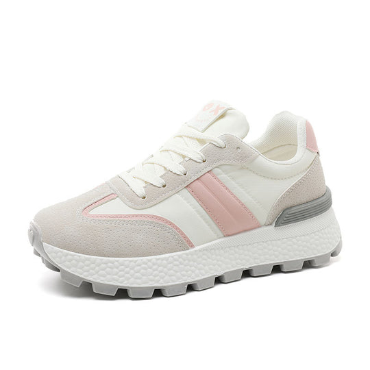 Damen Sportliche Sneakers mit dämpfender Laufsohle und atmungsaktivem Mesh-EB