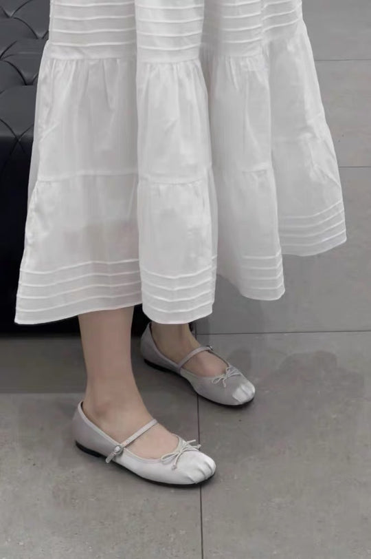 Damen Ballerinas mit verstellbarem Riemendesign und modischem Akzent EB