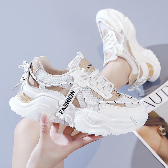 Damen Atmungsaktive und modische Chunky Sneakers EB