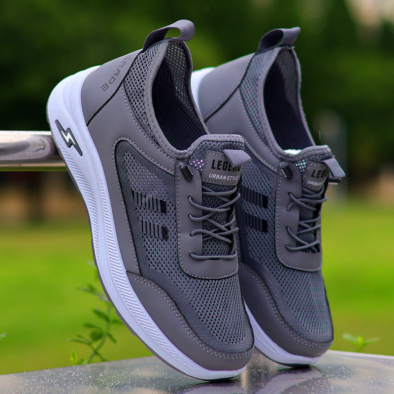 Damen Sportliche Urban Sneakers mit atmungsaktivem Mesh-Obermaterial EB