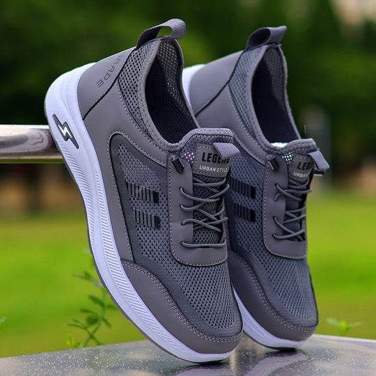 Damen Sportliche Urban Sneakers mit atmungsaktivem Mesh-Obermaterial EB