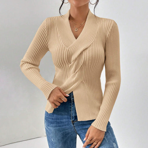 Damen eleganter Strickblazer EB