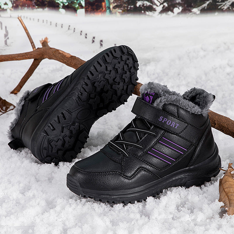 Damen Winterwanderschuhe mit rutschfester Sohle und isolierendem Futter EB
