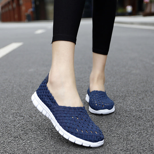 Damen Atmungsaktive Freizeit-Slipper mit flexiblem Obermaterial EB