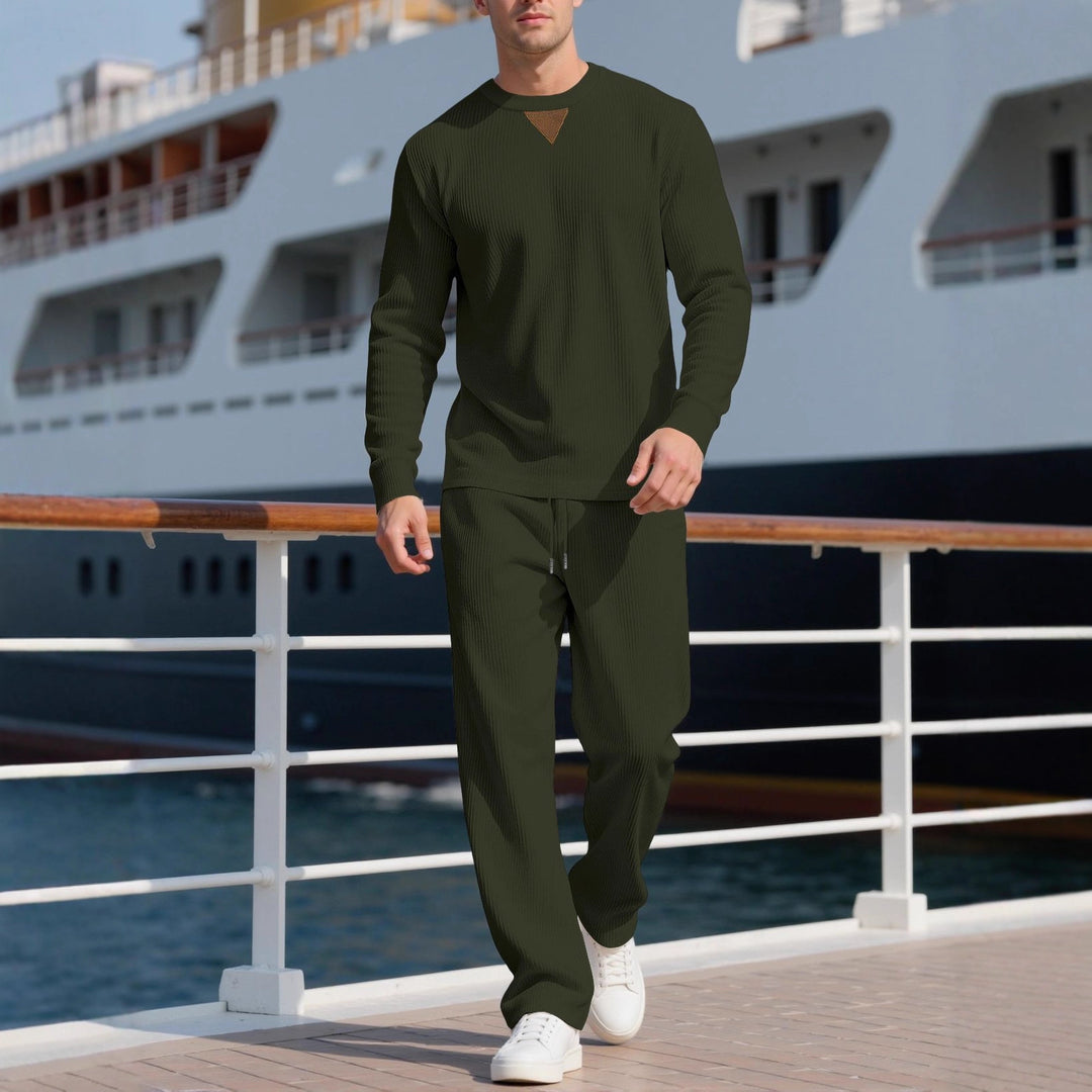 Herren lässiger Pullover und Jogginghose Set EB