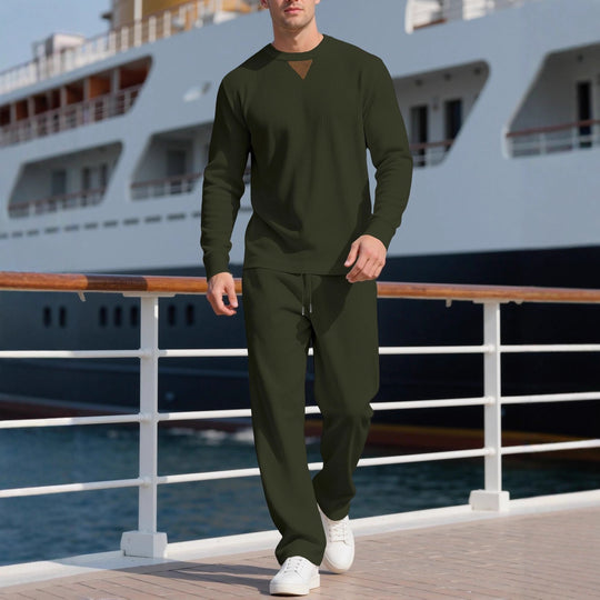 Herren lässiger Pullover und Jogginghose Set EB