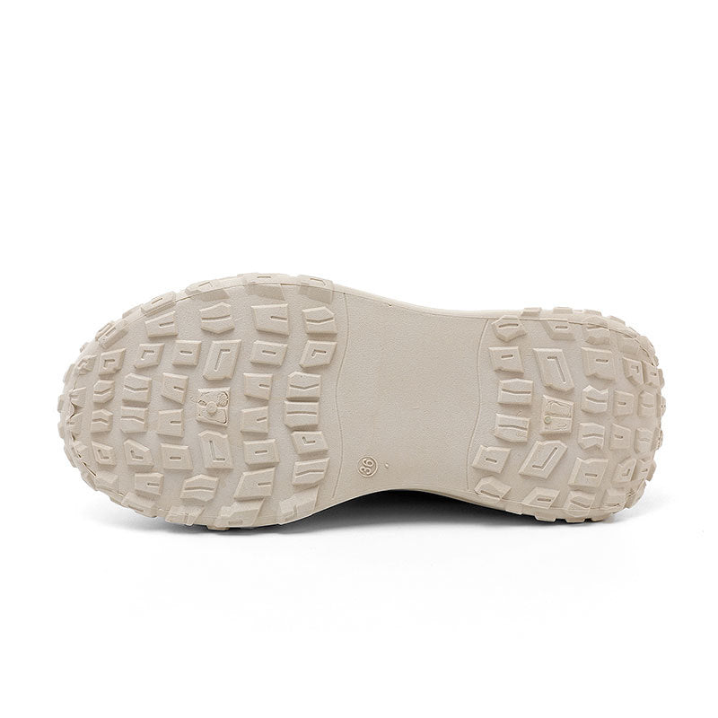 Damen Sportliche Plateau Sneakers mit rutschfester Laufsohle und atmungsaktivem Obermaterial EB