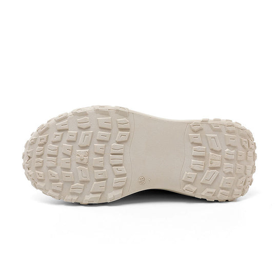 Damen Sportliche Plateau Sneakers mit rutschfester Laufsohle und atmungsaktivem Obermaterial EB