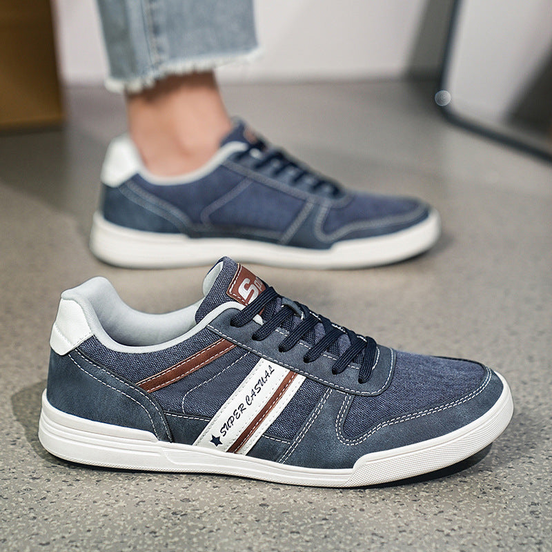 Herren Freizeit Sneakers mit robustem Obermaterial von Heidi Mode