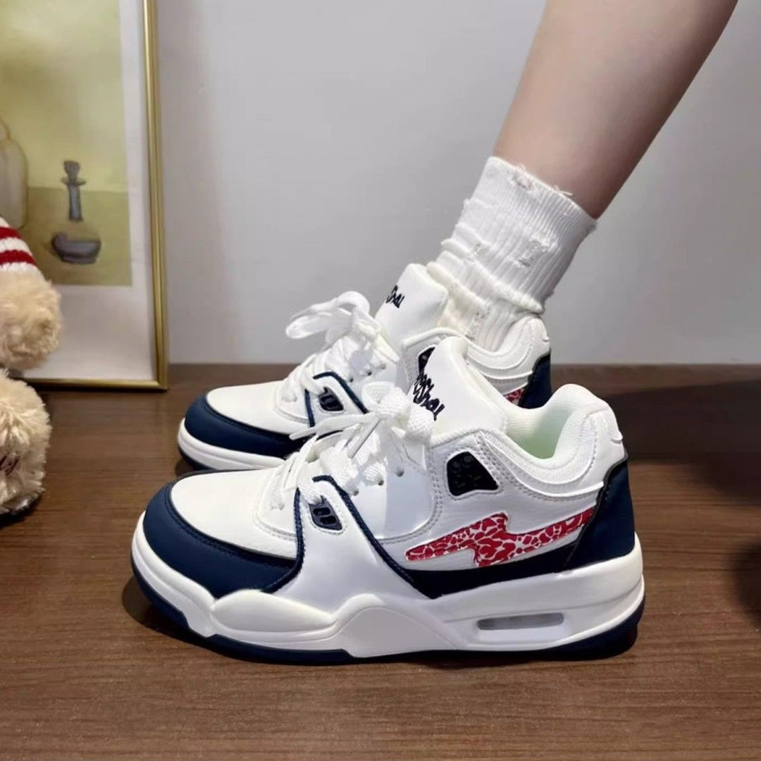 Damen Sportliche Sneakers mit atmungsaktivem Obermaterial und dämpfenden Eigenschaften EB