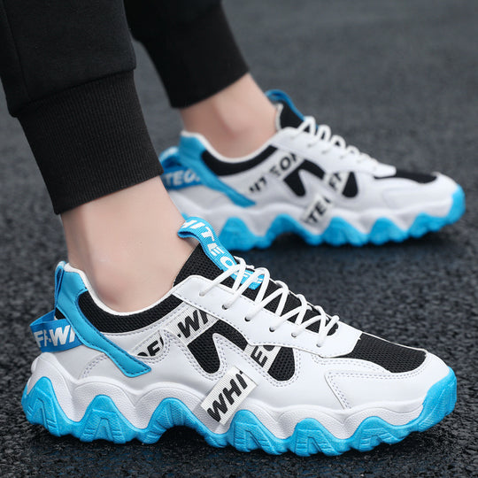 Damen Chunky Sneakers mit atmungsaktivem Obermaterial und rutschfester Laufsohle EB