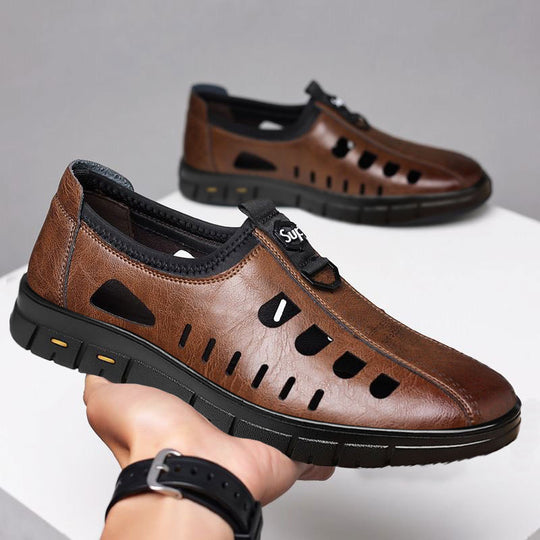 Herren Leichte Freizeitschuhe mit atmungsaktiven Einschnitten EB