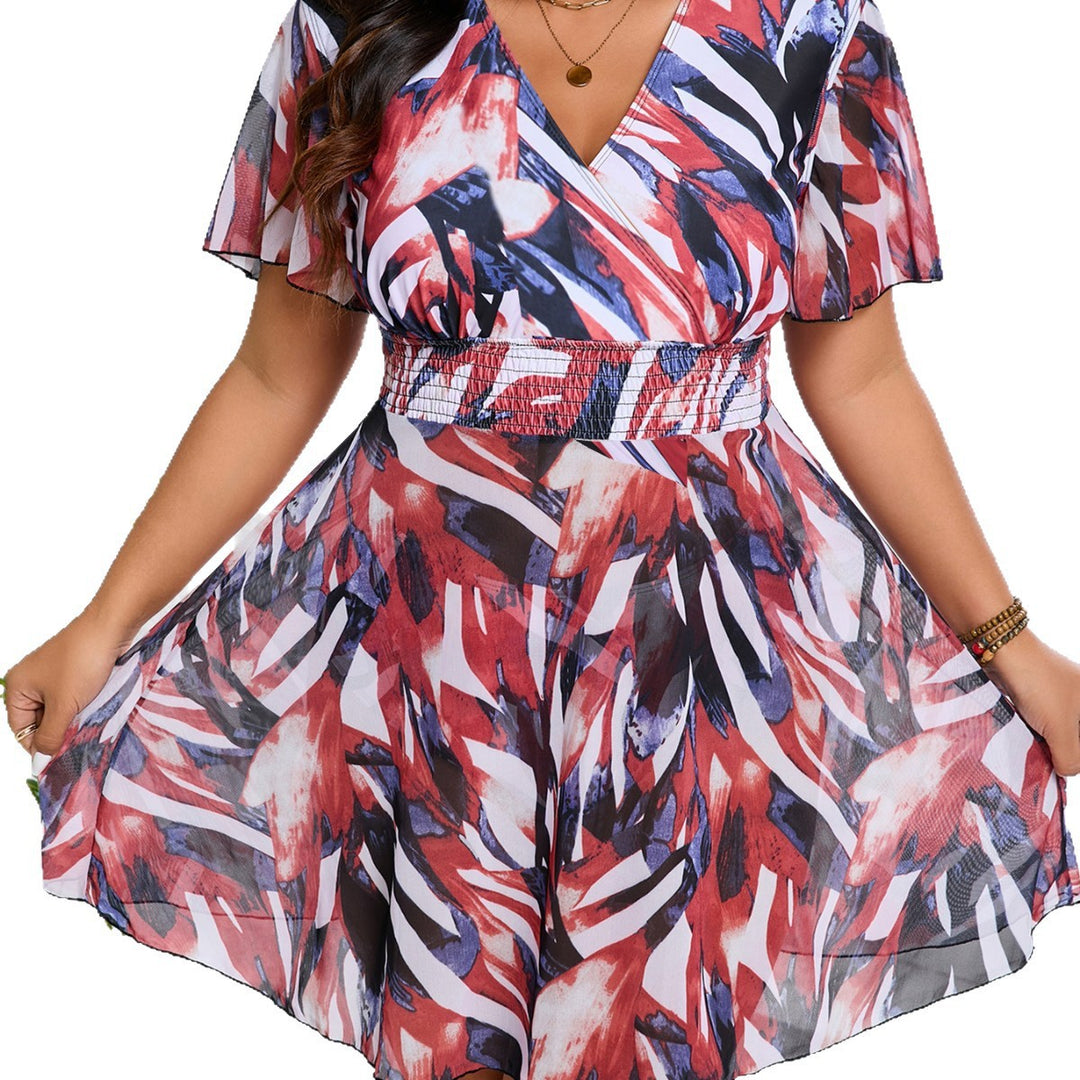 Damen luftiges Strandkleid EB